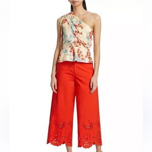 Figue Blythe Top Wispy Floral Cream NWT!